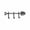 A, variant on PUREKKI Vintage Garden Trowel Fork Shape Wall Hooks 3 Hooks Hanging Rack for Kitchen Entryway Storage