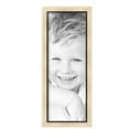 thumbnail image 2 of ArtToFrames 9" x 25" Silver with Black Lip Picture Frame, 9x25 inch Multi Wood Poster Frame (WOM-5193),  Pack, 2 of 7