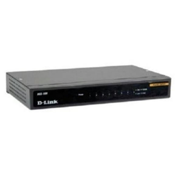 D-Link  Switch 8-Port Gigabit QoS Switch Metal Chassis Jumbo Frames