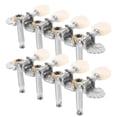 thumbnail image 1 of AURARMLET 1Set Acoustic Guitar Pegs Metal Instrument Parts Easy Install Guitar Tuning Tools, 1 of 5