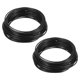 thumbnail image 1 of Alambre de entrenamiento Bonsai Uxcell de 2.0 mm, alambre floral, tallos de alambre de aluminio anodizado para árboles, 20 metros en total, negro, 2 rollos, 1 of 1