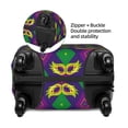 thumbnail image 4 of Naloa Mardi Gras Carnival3 Elastic Suitcase Protector, Travel Suitcase Protector Cover Fits 18-32in Suitcase - X-Large, 4 of 9