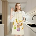 thumbnail image 1 of BotaniNest Easter Series Household Printing Linen Apron Kitchen Multi Function Apron Funny Personality Creative Apron, 1 of 6