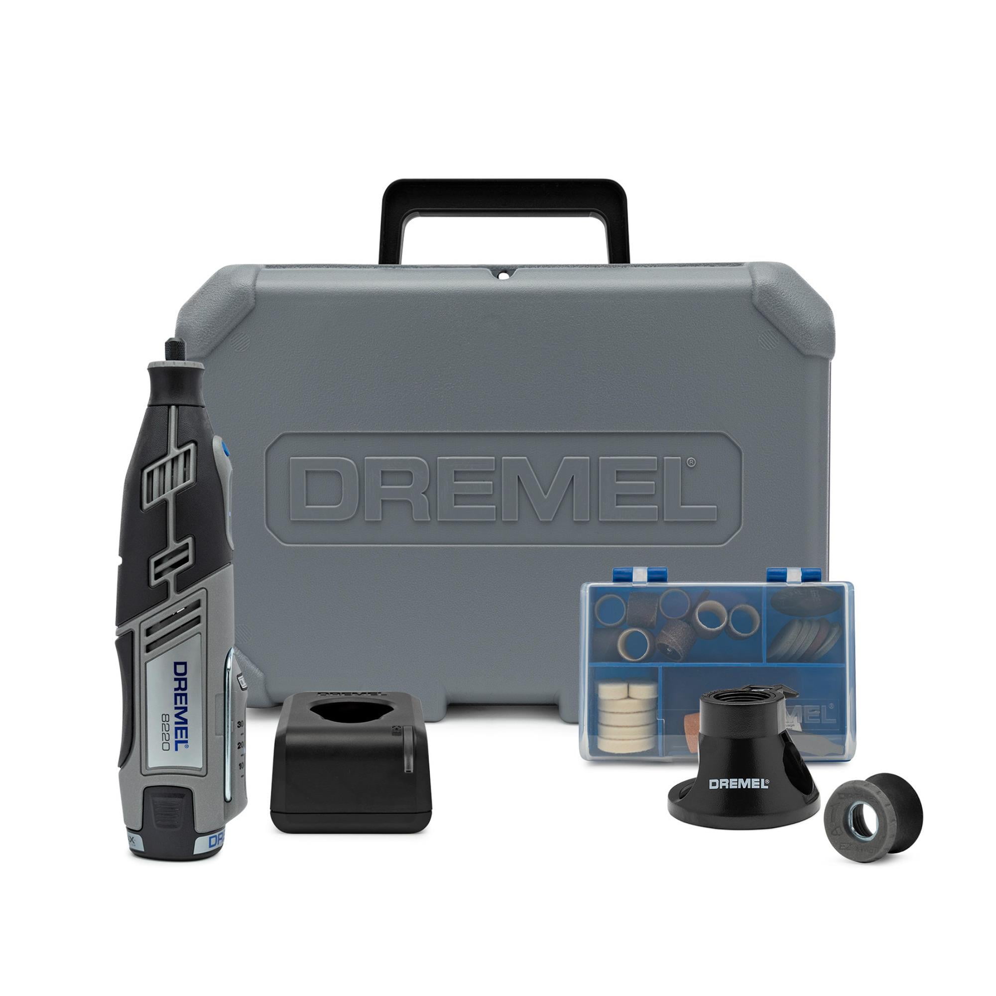 Dremel 8220-1/28 12-Volt Max Cordless Rotary Tool Kit- Engraver, Sander,  and Polisher- Perfect for Cutting, Wood Carving, Engraving, Polishing, and