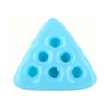 thumbnail image 2 of Sruoe Triangular Inflatable 6 Cup Pool Holder, Lightweight Portable Inflatable Drink Caddy, Multi Scenario Use Float for Bath Toy Pool Party Supplies Pool Party Accessory, 2 of 6