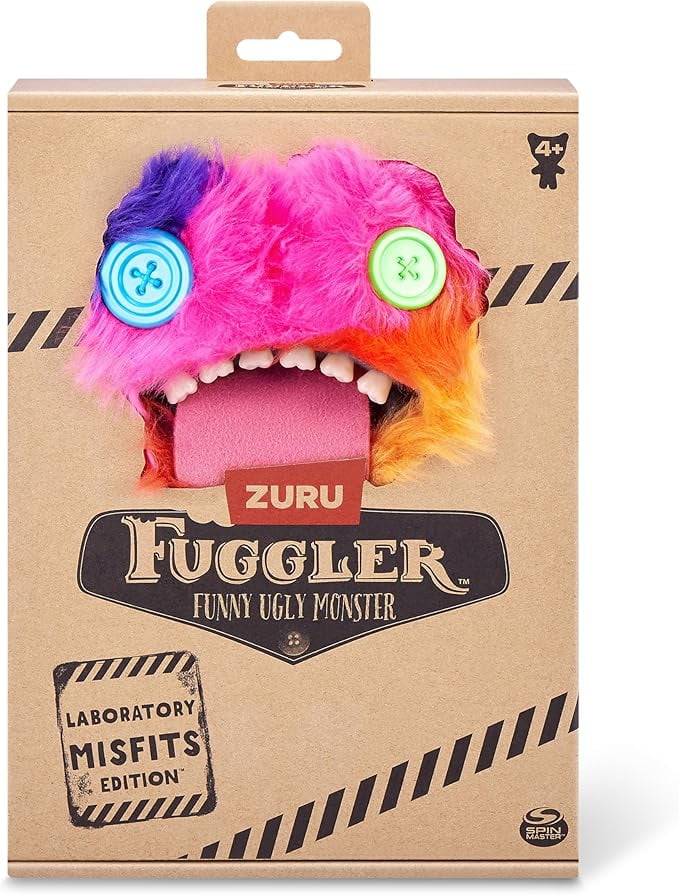 Free Shipping! Fuggler Laboratory Misfits Plush Toy Misunderstood