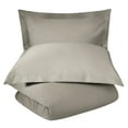 thumbnail image 2 of BNM Cotton Blend Duvet Set, King/ California King, Stone, 2 of 4