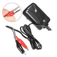 thumbnail image 1 of 6V Volt 500MA Black & Red Sealed Lead Acid Rechargeable Battery Charger Adapter, 1 of 7