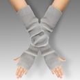 thumbnail image 2 of Gloves for Women Winter Clothes for Women Casual Knitted Winter Soft Warm Yarn Mittens for Daily Use Outdoor Activities And Cold Weather Comfort, 2 of 3