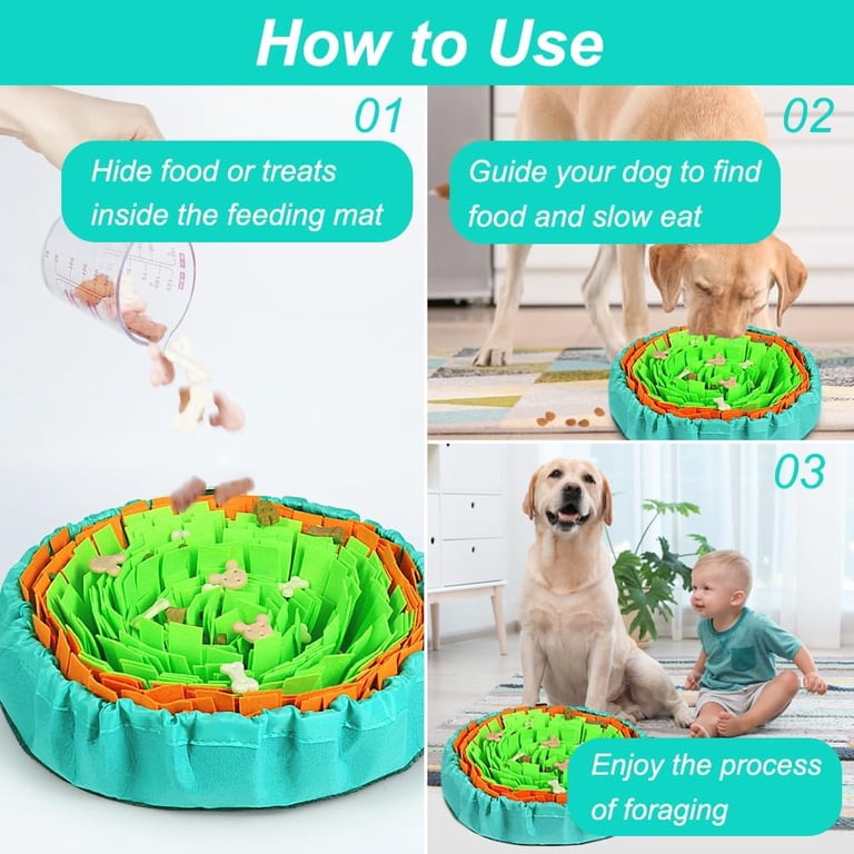 Dokeno Snuffle Hondenspeelgoed – Pluche, Piepend En Knetterend, Voor Mentale Stimulatie, Langzame Voeding En IQ-training
