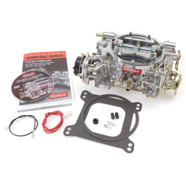 Carburador Edelbrock 9906 Performer 600 CFM con Estrangulador Eléctrico