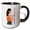 Black/White, variant on 3drose, Inspirational Quotes for Women Fearless, 11oz Two-tone Blue Mug