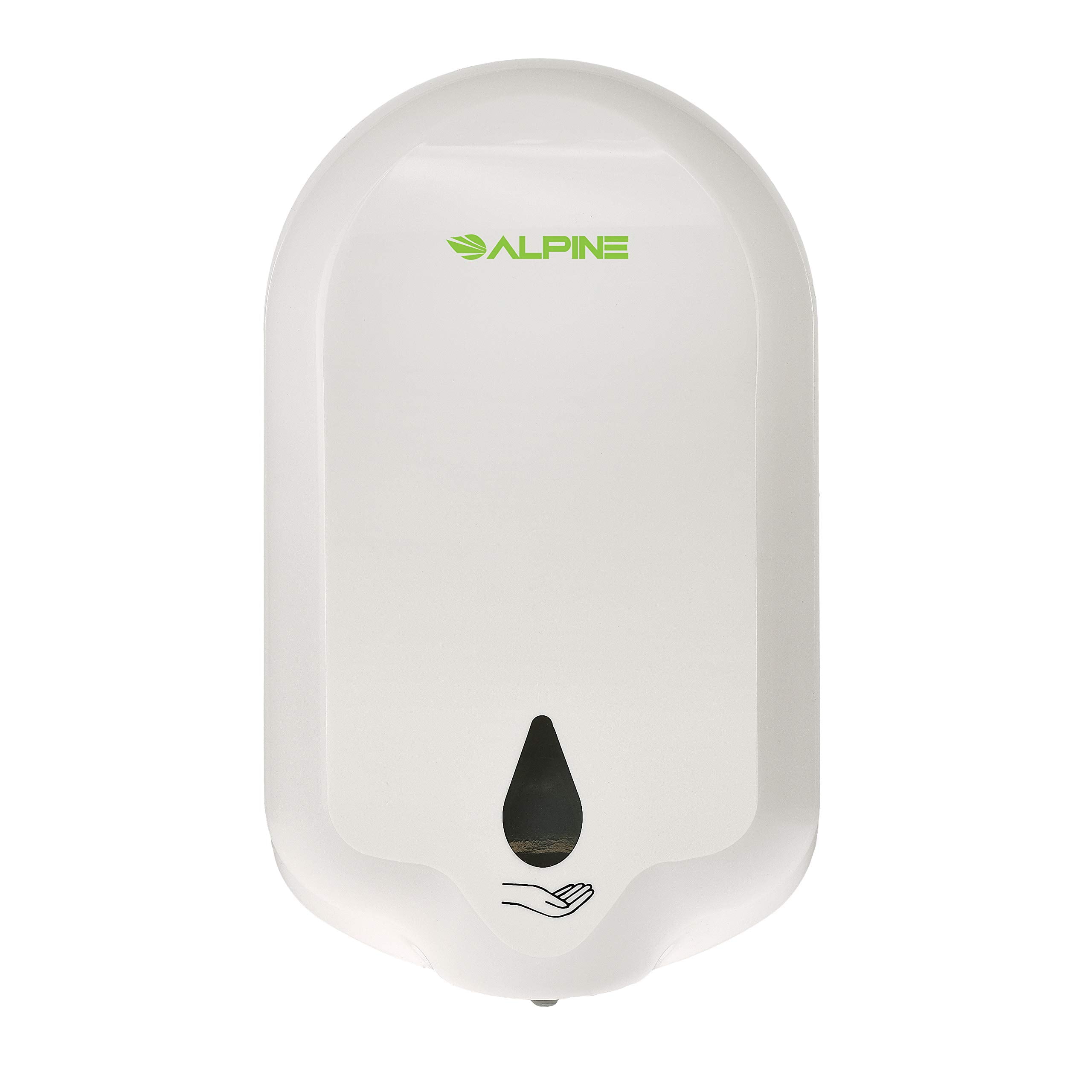 Alpine Industries Automatic Soap Dispenser - Liquid/Gel Hand Sanitizer Dispenser - Wall Mounted Touch Free Soap Dispenser for Hospital, Office,Restaurant and Bathroom- 1100 mL