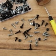 thumbnail image 5 of Tornillos de Metal Autorroscantes, Juego Acero Inoxidable 120P Autoperforantes Cabeza Surtidos para Paneles Yeso Madera, 5 of 5