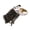 Stripes black and wh, variant on 7829 Fashionable European Style Zebras Head Ring For Women Bold Statement Jewelry