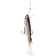 thumbnail image 2 of Señuelos realistas de 8,5 cm y 20g, cebos de pesca blandos con anzuelo triple (gris), 2 of 2