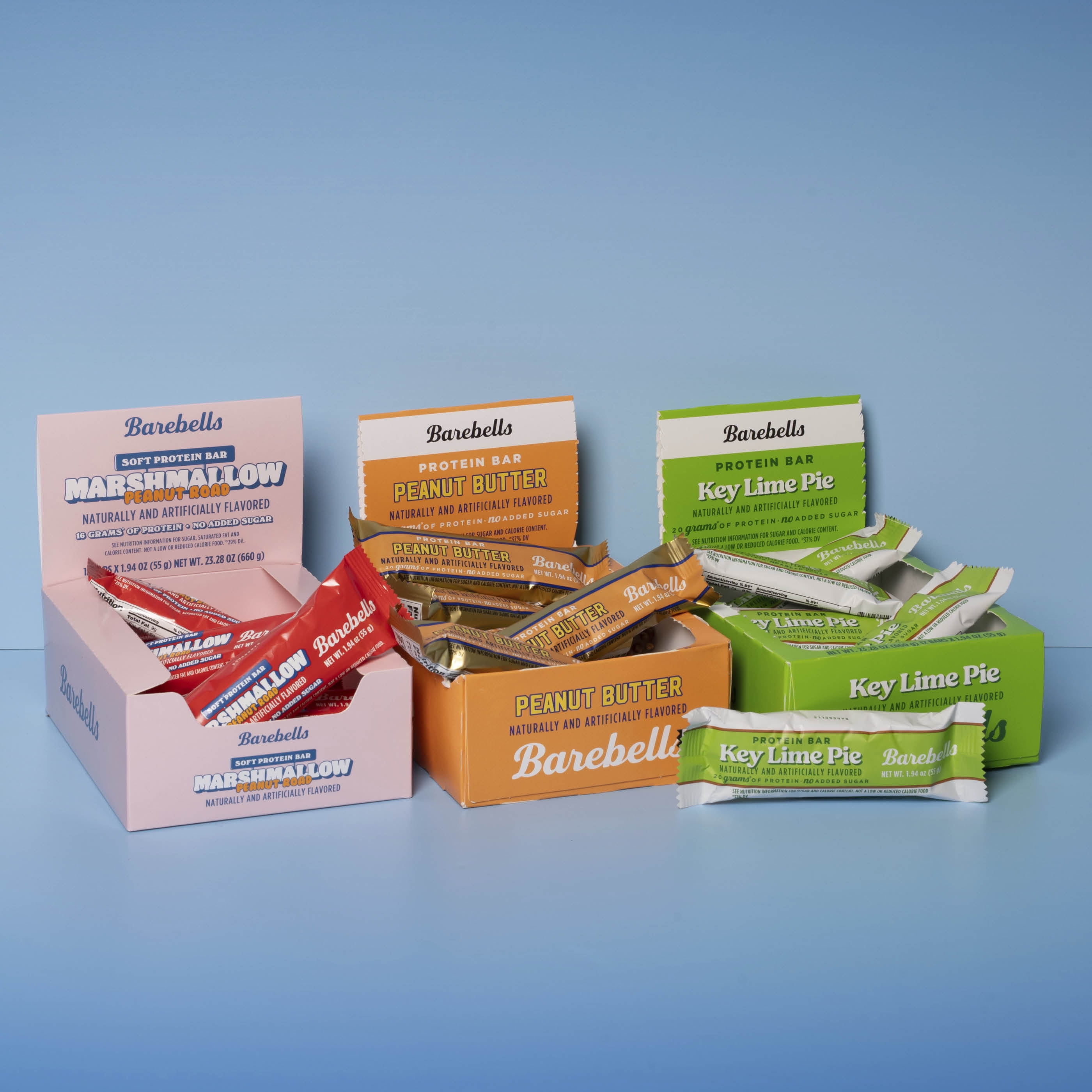 Barebells New On The Block Bundle (3 Mix Pack) – 36 Total Bars, High Protein Snacks, with 16g and 20g Protein & No Added Sugar – On-the-Go Breakfast or Post-Workout Treat
