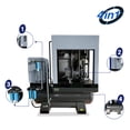thumbnail image 3 of Compresor Tornillo Force Element 20 Hp HANTEC Con Tanque, Secador y Separador De Particulas Automotriz, 3 of 6