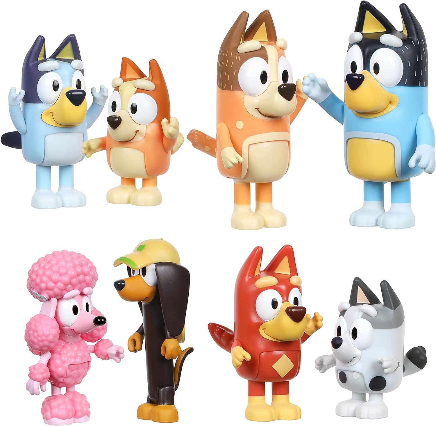 Bluey - BLUEY 8 FIGURE MULTIPACK - (90128)
