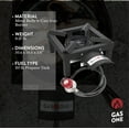 thumbnail image 5 of GasOne 1 Burner Propane Camping Stove Patented, 5 of 6