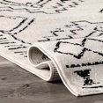 thumbnail image 4 of nuLOOM Creek Tribal Moroccan Area Rug, 6' 7" x 9', Grey, 4 of 4