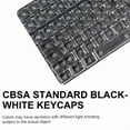 thumbnail image 3 of Sleek Keycaps 132 Keys for Mechanical Keyboards Fully Transparent Keycaps, 3 of 9