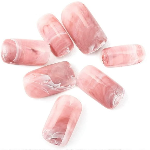 24pcs Smooth Marble False Nails Long Square Full Designed Nails with Glue Sticker for Ladies