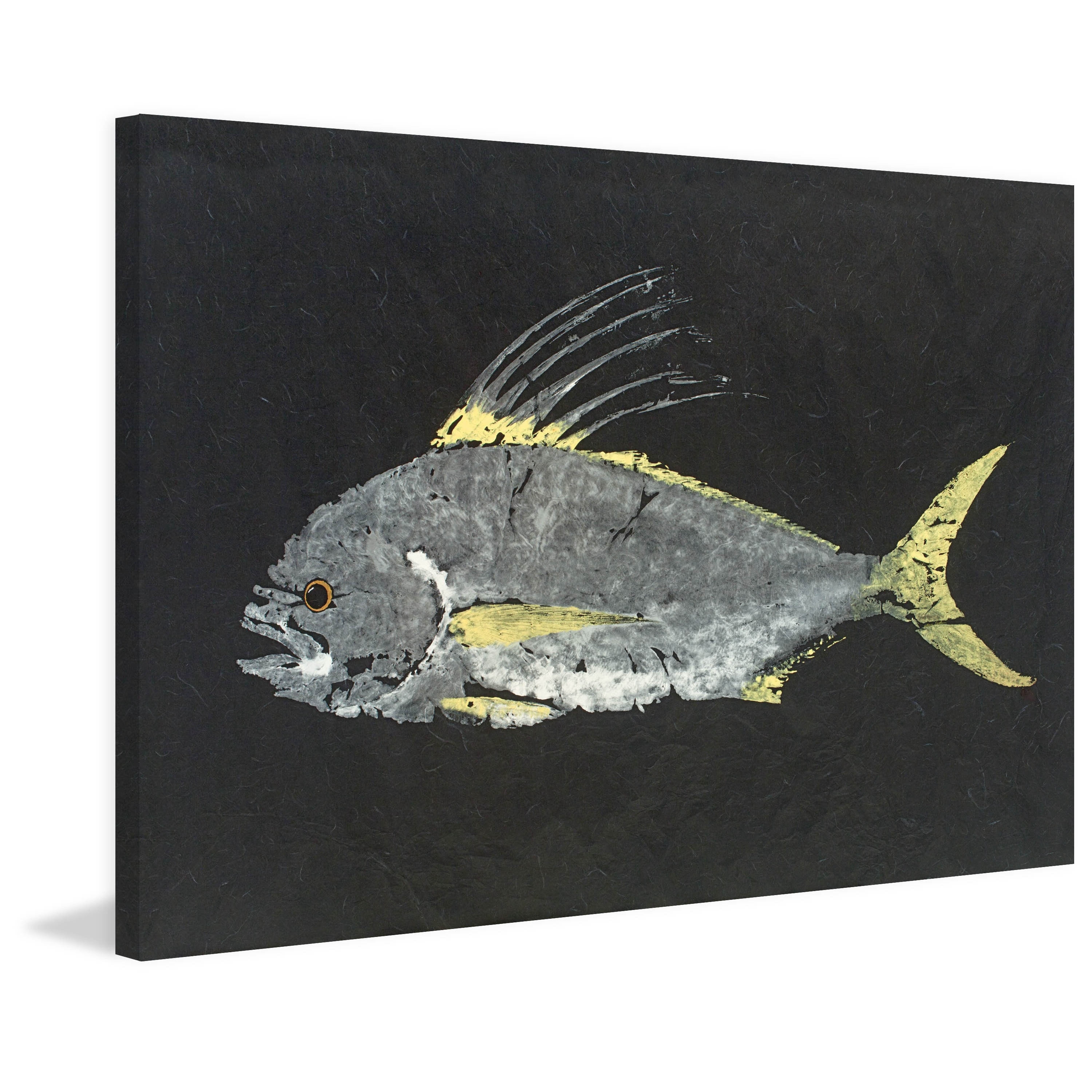 Marmont Hill "Roosterfish" by Warren Sellers Painting Print on Wrapped Canvas