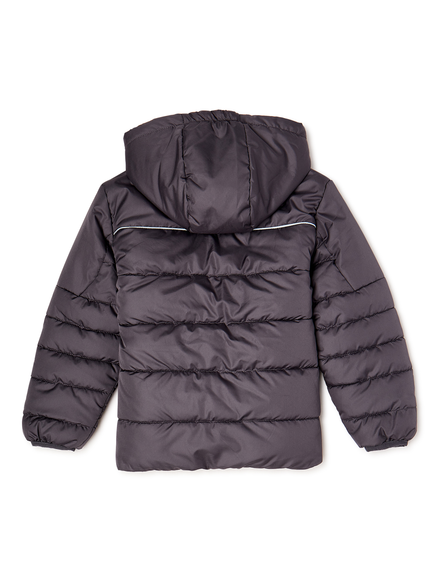 Swiss Tech Boys' Puffer Jacket with Hood, Sizes 4-18 - image 2 of 3