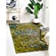 thumbnail image 3 of Unique Loom Jardin Collection Vibrant Abstract Area Rug, 8 x 11 Feet, Green/Olive, 3 of 5