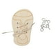 thumbnail image 5 of Montessori, zapatos con astils de madera, cordones, Material de habilidad para vida, actividades familiares meticulosas, tablero ocupado Macarena Juguetes de tablero ocupado, 5 of 8