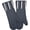 Extra Long Grey, variant on Oven Mitts Heat Resistant Kitchen Gloves for 550 Degrees with and Non-Silp, Oven Gloves for Baking Cooking Barbecue Microwave Machine Washable (2, Extra Long )