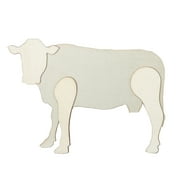 Hello Hobby 7" Wood Shape, Cow