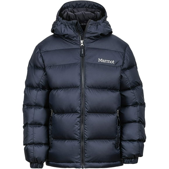 Marmot Kids Boy's Guides Down Hoody (Little Kids/Big Kids) Black XL (14/16 Big Kids)