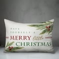 thumbnail image 3 of Creative Products Have Merry Little Christmas 20 x 14 Spun Poly Pillow, 3 of 3