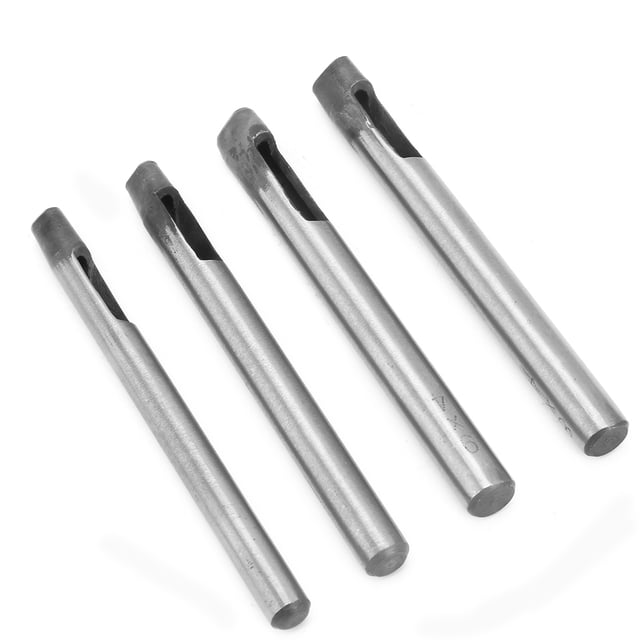 Juego de perforadoras de cuero de 4mm, perforadora manual, herramienta de perforación, apariencia llamativa Jadeshay A