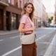 thumbnail image 2 of Bolsa Mujer lmpermeable Crescent Bag, Bolso de Hombro para Mujer,Bolsa Multibolsillos Correas de Hombro Ajustables, Bolsa Bandolera Unisex, para Viajes, Vida Diaria, Trabajo, 2 of 3