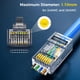 thumbnail image 2 of Conector de paso RJ45 Cat6, paquete de 50 unidades ZoeRax, 2 of 8
