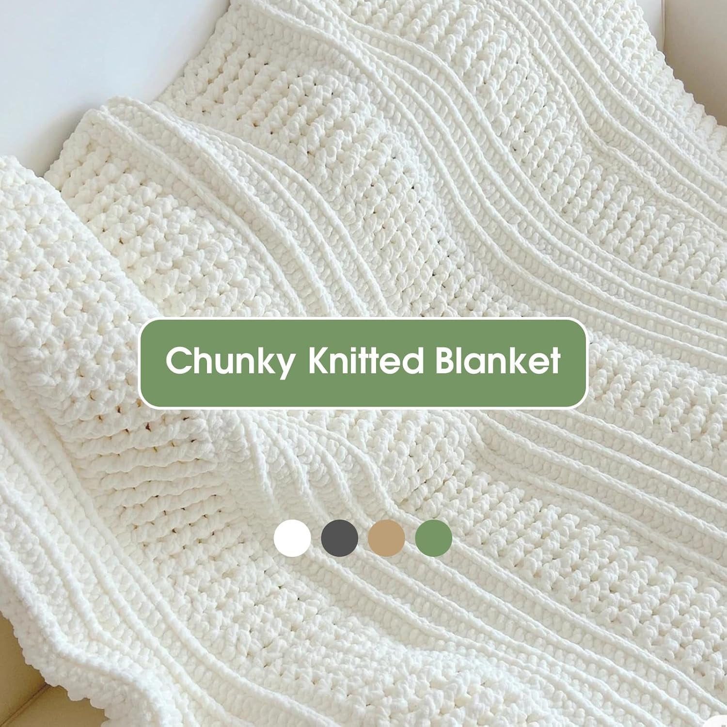 Assorted Chunky Yarn for Crocheting 8 Pack, Fluffy Jumbo Chenille Yarn, Soft Plush Yarn Bulky, Giant Thick Fuzzy Yarn for Hand or Arm Knitting (27 yds,8 oz Each Skein)
