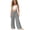 Grey, variant on Girls Wide Leg Linen Pants, Drawstring Flowy Lounge Trousers, Loose Fit Dressy Pants with Pockets (Dark Blue, 8-9 Years)