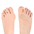 thumbnail image 3 of SEBS Toe Separator, for Overlapping Toes, Soft Anti-Wear Bunion Corrector, 2pcs, 3 of 7