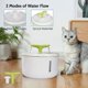 thumbnail image 3 of Fuente De Agua Para Gatos, Dispensador De Agua Para Gatos De 2 L, Fuente Para Gatos Automática Con Luz Led, Ventana De Nivel De Agua Y Filtro De Carbón Activado, Ultra Silenciosa, 3 of 3
