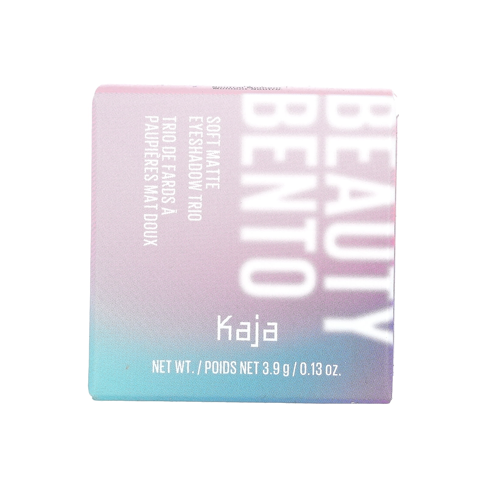 Kaja Beauty Bento, Soft Matte Eyeshadow Trio, 14 Neutral Moment, 0.13 oz (3.9 g)