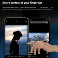 thumbnail image 4 of Ip68 Smart Ring Fitness Tracker Men Women Touch Screen IP68 Health Exercise Redord Steps with Charging Bay Silver, 4 of 7