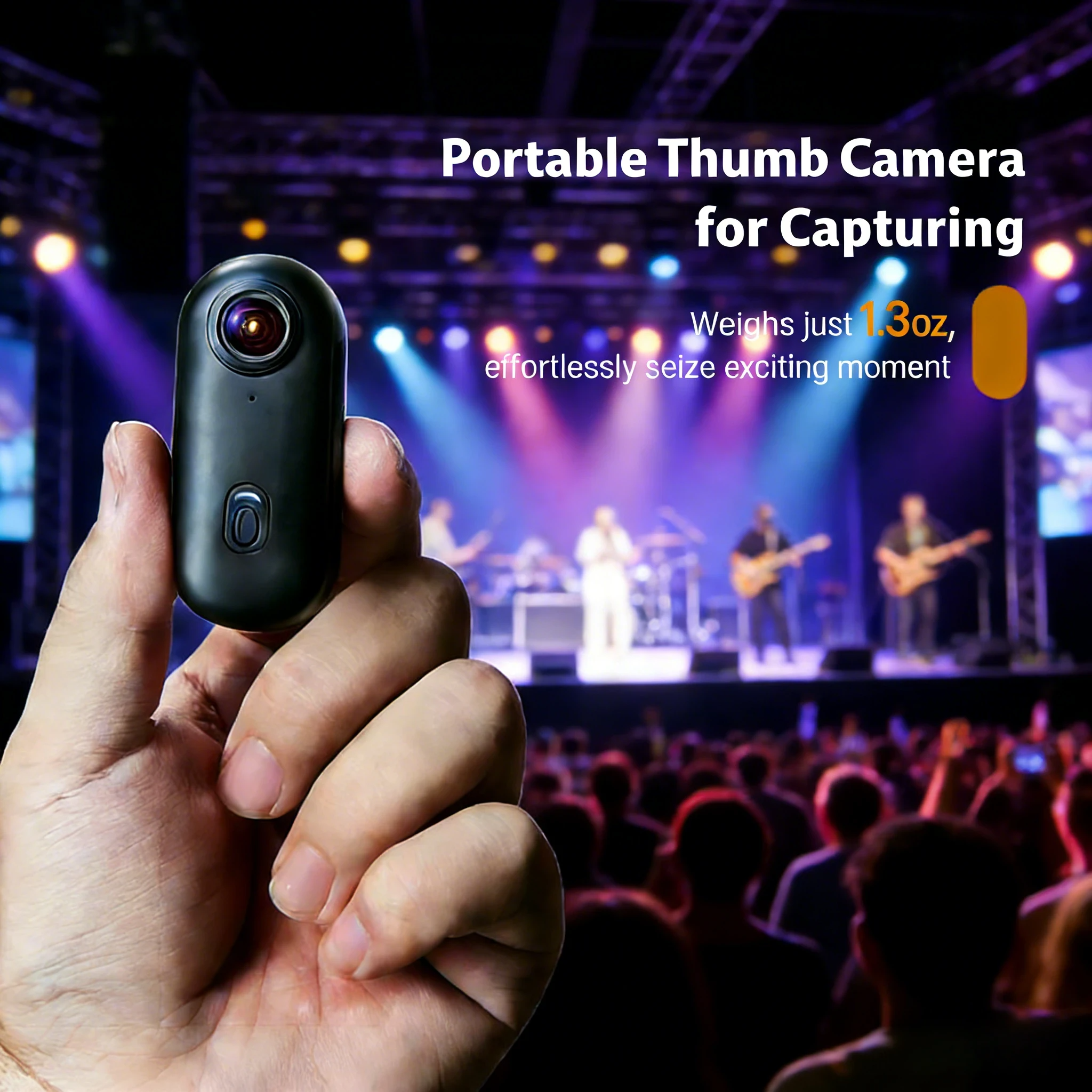 4K Mini WiFi Action Camera, 128GB, Waterproof Video Recorder, Magnetic, Helmet Mount, Sport DV, Black