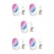 thumbnail image 1 of Billuyoard Lámpara de noche LED regulable, luz de ambiente para mesita de noche, mesita de noche para dormitorio, iluminación brillante, decoración para Enchufe de EE. UU. 5piezas Billuyoard CBP186554, 1 of 6