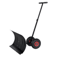 thumbnail image 2 of Heavy-Duty and Adjustable Wheeled Snow Push Shovel, Single Handle, 2 of 7