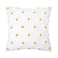 thumbnail image 1 of Funda de almohada bordada, 18x18, diseño Floral Beige, decoración del hogar, funda de almohada bordada con lazo, algodón grueso, 45x45cm, 2 piezas, 1 of 5