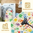 thumbnail image 6 of AKASISRUG Kids Collection Modern Colorful Handprints Area Rug, 59" x 39", 6 of 8