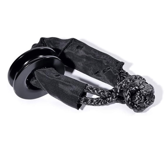 for Smart Snatch Block for ATV or UTV 41000lb Winch Pulley for Tow Rope or Steel Cable up to 3/8 1/2" Recovery Winc